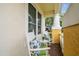 Relaxing covered front porch with rocking chairs and a cozy atmosphere at 18203 Tivoli Ln, Lutz, FL 33558
