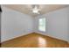 Cozy bedroom with natural light and wood flooring at 1902 Elaine Dr, Clearwater, FL 33760