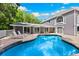 Enjoy the large inground pool and patio that's ideal for entertaining friends and Gathering at 3663 Berger Rd, Lutz, FL 33548