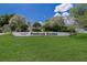 Pinebrook Estates community sign on manicured lawn under a blue sky at 6601 121St Ave # I, Largo, FL 33773