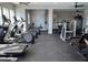 Community gym with a variety of exercise equipment at 7711 Nottinghill Sky Dr, Apollo Beach, FL 33572
