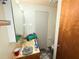 Picture of a bathroom needing some TLC, great opportunity for renovation at 7908 Croton Ave, Tampa, FL 33619