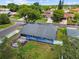 Home has a patio, privacy fence and well-maintained lawn at 8823 Aruba Ln, Port Richey, FL 34668