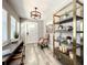 Stylish living room showcasing hardwood floors, contemporary shelving, and a well-lit, inviting atmosphere at 1137 Highland S St, St Petersburg, FL 33701