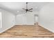 The house features an open living space with modern flooring, neutral colors, and bright natural light at 19267 Wildwood Dr, Brooksville, FL 34601