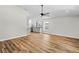 Bright living area featuring sleek flooring and an open layout for flexible living at 19267 Wildwood Dr, Brooksville, FL 34601