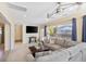 Cozy living space with large sectional sofa and ample natural light at 218 N Bay Hills Blvd, Safety Harbor, FL 34695