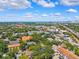 Sprawling aerial shot showing the city, diverse architecture, lush greenery, and a clear sky at 2404 W Jetton Ave, Tampa, FL 33629