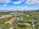 Beautiful aerial view of the city, showcasing lush greenery, buildings, and a clear, blue sky at 2404 W Jetton Ave, Tampa, FL 33629