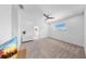 Bright bedroom with large window and ensuite bathroom entrance at 2918 N 21St St, Tampa, FL 33605