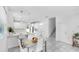 Bright open plan living space with view into dining and kitchen area at 2918 N 21St St, Tampa, FL 33605
