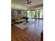 Bright living room with lake views and modern furniture at 3012 Grand View Ave, Clearwater, FL 33759