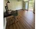 Office space with built in closets and doors that lead to outdoor space at 3012 Grand View Ave, Clearwater, FL 33759