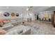 Spacious living room with open floor plan, and tile flooring at 309 Palmetto Ln, Largo, FL 33770