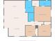 The detailed floor plan shows the layout of the home, including the bedrooms and living areas at 3135 W Varn Ave, Tampa, FL 33611