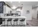 Bright kitchen with a large island with bar seating, stainless steel appliances at 3210 W Horatio St # 9, Tampa, FL 33609