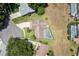 Charming home with a private pool offers a tranquil escape, enhanced by mature trees and well-maintained landscaping at 37147 Foxrun Pl, Zephyrhills, FL 33542