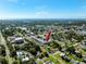 Beautiful aerial view of the community surrounded by mature trees and access to the bay at 4050 4Th N St # 116, St Petersburg, FL 33703