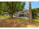 Enjoy the screened-in lanai and backyard views with mature trees at 4213 Arborwood Ln, Tampa, FL 33618