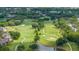 Expansive view of the golf course with mature trees and winding paths at 4213 Arborwood Ln, Tampa, FL 33618