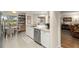 Bright kitchen featuring stainless steel appliances, granite counters, and an open layout at 4213 Arborwood Ln, Tampa, FL 33618