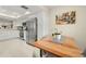 Bright kitchen featuring stainless appliances, granite countertops, and a breakfast nook at 4213 Arborwood Ln, Tampa, FL 33618