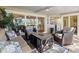 Relaxing screened-in patio with comfortable seating, elegant decor, and natural light filtering through at 4213 Arborwood Ln, Tampa, FL 33618