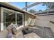 A well-furnished patio with a couch and table at 4213 Arborwood Ln, Tampa, FL 33618