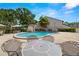 Community swimming pool with plenty of patio seating and room for recreation at 4213 Arborwood Ln, Tampa, FL 33618
