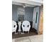 Porch view with a decorated entrance, stylish tile, and chairs that create a warm welcome at 7022 Hubert, Tampa, FL 33614