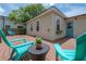 Inviting back deck with outdoor seating, ideal for relaxation and enjoying the fresh air at 811 W Peninsular St, Tampa, FL 33603