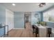 Light-filled room featuring a console table, window, and modern decor at 811 W Peninsular St, Tampa, FL 33603
