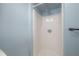 Updated shower featuring a modern shower head at 811 W Peninsular St, Tampa, FL 33603