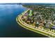 Waterfront neighborhood boasts lush landscaping, stunning homes, and bay views at 842 S Boulevard, Tampa, FL 33606