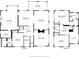 Layout showing spacious kitchen, living areas, and bedrooms at 842 S Boulevard, Tampa, FL 33606