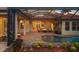 This is a beautiful custom pool with a covered lanai perfect for outdoor entertaining and sunset views at 8476 Dunham Station Dr, Tampa, FL 33647