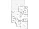 Detailed floor plan showcasing the layout of the home, including the screened patio and primary bedroom at 11835 Shrewsbury Ln, Parrish, FL 34219