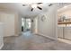 Spacious loft with a comfortable living space adjacent to a laundry room and bedroom at 11916 Castine St, New Port Richey, FL 34654
