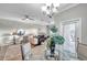 Cozy living room featuring modern decor, stylish furnishings, and great natural lighting at 12025 Greengate Dr, Hudson, FL 34669
