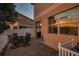Paver patio with seating offers a relaxing outdoor space at 12025 Greengate Dr, Hudson, FL 34669