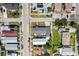 Birds eye view of the home and neighborhood at 1701 N Tampania Ave, Tampa, FL 33607