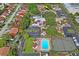 Enjoy community amenities like a pool, tennis court, and parking for residents and guests at 2095 Sunset Point Rd # 2201, Clearwater, FL 33765