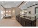 Luxurious bathroom with a double vanity, a separate shower, and a soaking tub for ultimate relaxation at 2711 W Trilby Ave, Tampa, FL 33611