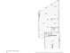 First floor plan showing layout with measurements of each room at 2711 W Trilby Ave, Tampa, FL 33611