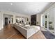 Bright, spacious living room with a modern fireplace and large sliding glass doors leading to the outdoor space at 2711 W Trilby Ave, Tampa, FL 33611