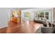 Open living space flows from the kitchen and offers large windows and ample natural light at 2875 Lomond Dr, Palm Harbor, FL 34684