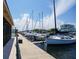 Picturesque boat dock showcasing several sailboats with clear waters and a beautiful skyline at 4252 Floramar Ter, New Port Richey, FL 34652