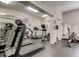 Well-equipped gym featuring treadmills and elliptical machines, offering a variety of workout options at 6600 Sunset Way # 118, St Pete Beach, FL 33706