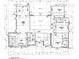 Second floor plan showcases bedrooms, bathrooms, laundry, and main bedroom with walk-in closet at 7849 Marsh Pointe Dr, Tampa, FL 33635