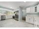 Bright, updated kitchen features stainless appliances and plenty of storage and counter space at 801 Lamont Pl, Temple Terrace, FL 33617